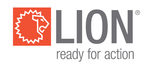 LION ready for action logo